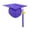 Purple One Size, variant on Joernso Graduation Cap with 2025 Tassel Class of 2025 Unisex Adult Matte Graduation Cap for High School Bachelor