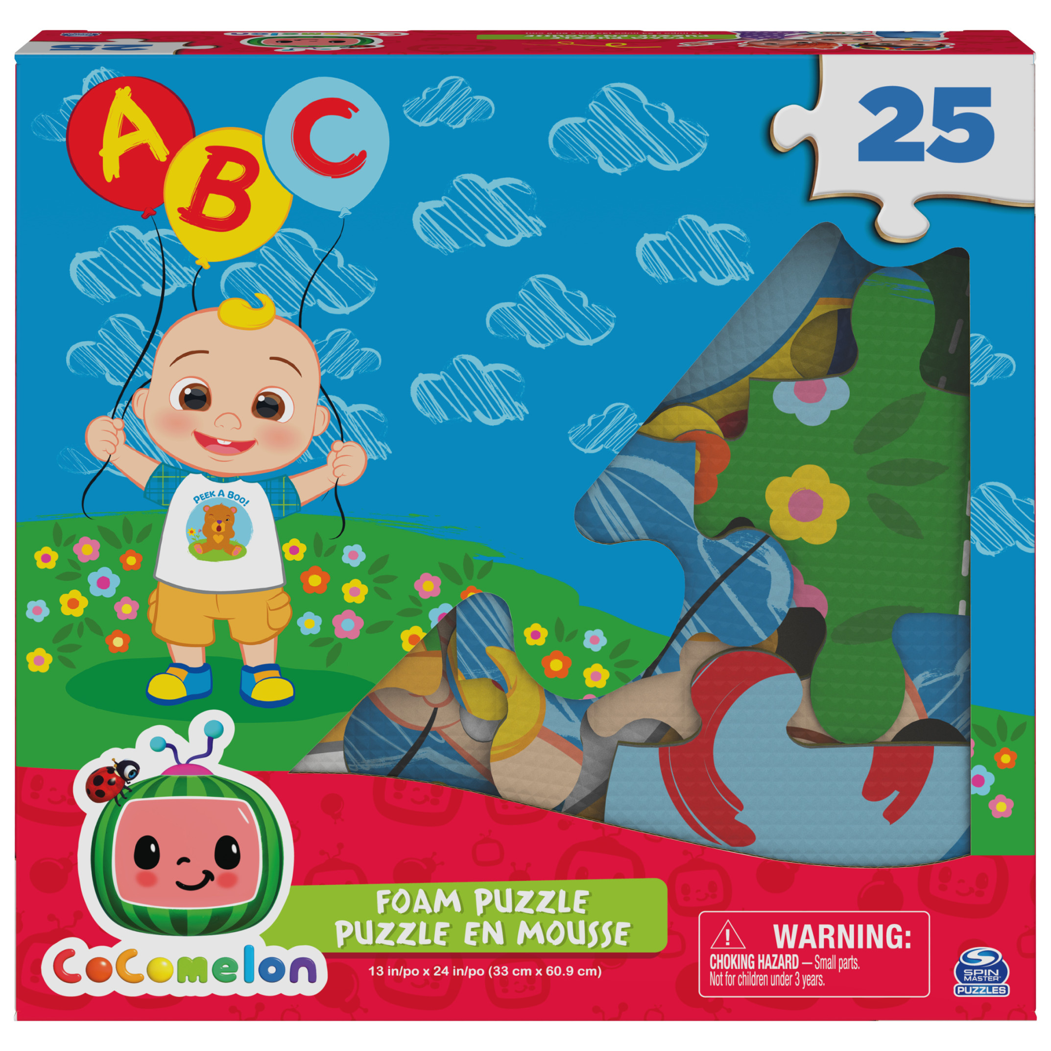 CoComelon Meine Erste Nummer / Form Puzzles – Lernpuzzle Für Kleinkinder, Wasserfest