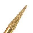 thumbnail image 3 of 2 Piezas Diamante Montado Punto 6mm Soldada Amoladora Cónica Cabeza 6mm Vástago Esmerilado Giratorio Taladro Mármol Piedra Tallado Herramienta, 3 of 5