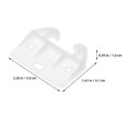 thumbnail image 2 of 10Pcs Plastic Drawer Track Guides Track Rail Slides Replacement Furniture Parts Drawer Guide for Cabinet, 2 of 5
