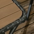 thumbnail image 4 of Brown Outdoor Table - Weather - Proof and High - Capacity - Backyard Relaxation - Keep Things within Reach, 4 of 6