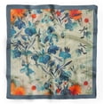 thumbnail image 3 of Bimba Womens Rectangular Printed Cotton Voile Scarf Neck Head Wrap-40 x 40 Inches, 3 of 7