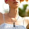 thumbnail image 4 of KAKOWELY 1Par Collar Para Con Colgante Creativo En De Multicolor, 4 of 6