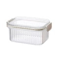 thumbnail image 1 of Suncoda Canister, Household Sealed Humidity-Proof Storage Box for Five Grains and Miscellaneous Grains Kitchen Food Grade Transparent Plastic Snack Dry Goods Storage Tank, 1 of 2