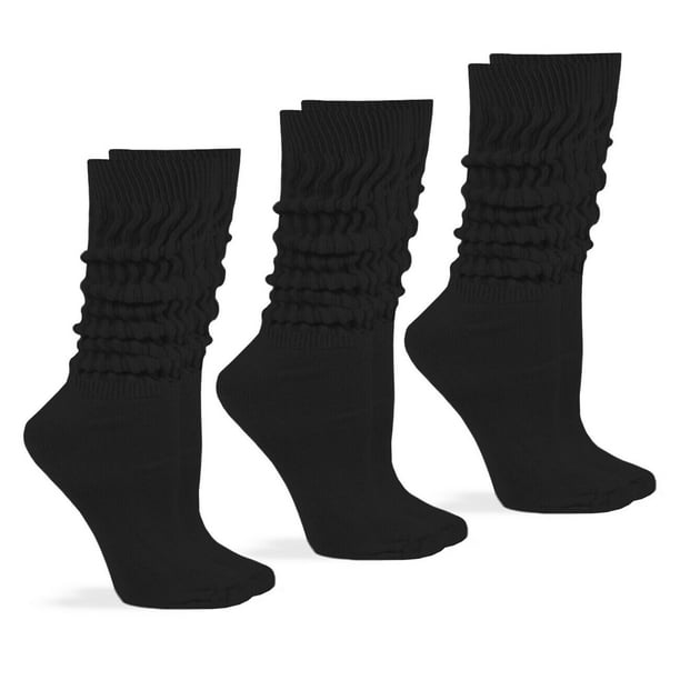 Jefferies Womens Socks, Slouch Cotton Knit Socks, 3 Pairs - Walmart.com