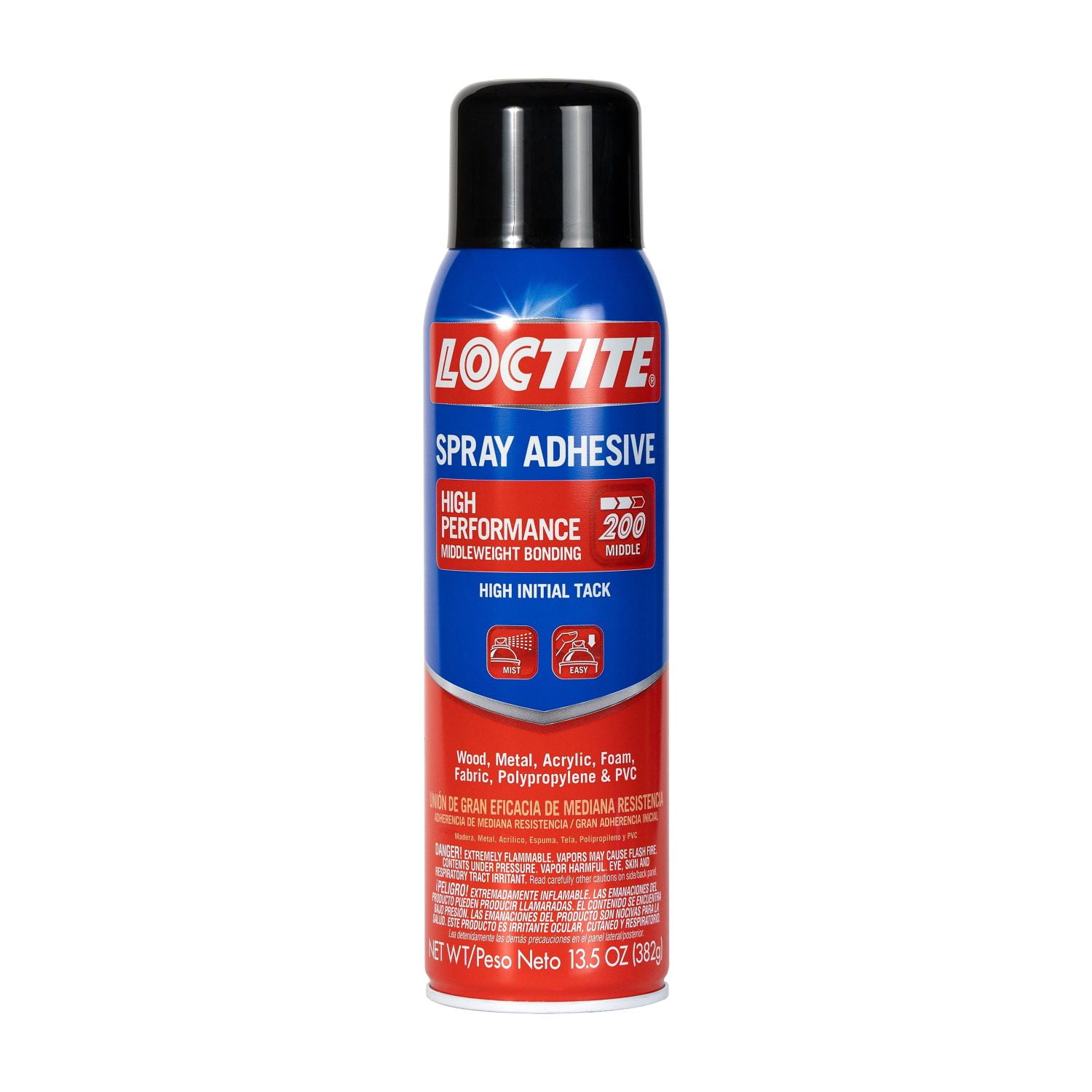 Loctite High Performance Spray Adhesive, 1, Clear 13.5 oz Can