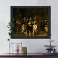 thumbnail image 6 of The Night's Watch by Rembrandt, World Famous Wall Art Collection, Famous Wall Prints for you Living Room or Entryway, 11x14, 2466CH, 6 of 7