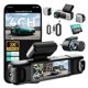 thumbnail image 1 of Dash cam BOTSLAB G980H de 4 canales, 3K, WiFi, GPS, 3,18", 1 of 8