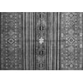 thumbnail image 1 of Ahgly Company Indoor Rectangle Abstract Gray Contemporary Area Rugs, 2' x 3', 1 of 1