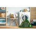 thumbnail image 2 of Ahgly Company Machine Washable Indoor Rectangle Transitional Dark Forest Green Area Rugs, 2' x 3', 2 of 7