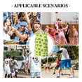 thumbnail image 6 of Xecao Funny Frogs print basketball shirt for both men and women, a unisex basketball jersey perfect for theme parties-Medium, 6 of 6