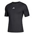 thumbnail image 3 of adidas AlphaSkin Short Sleeve Top - Men's Training XS Black, 3 of 3