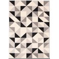 thumbnail image 1 of ECARPET Modern Area Rug for Dining Room, Living Room, Bedroom or Den Delta Black, 1 of 9