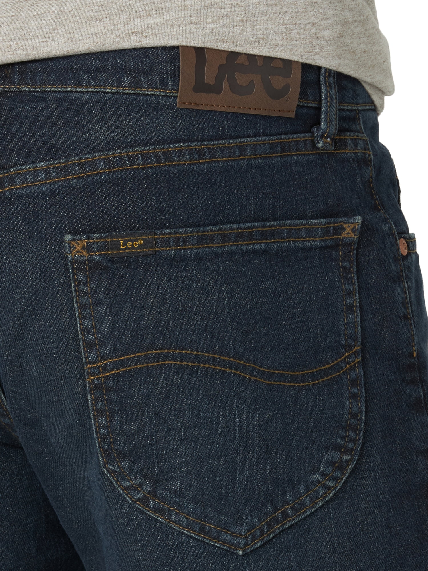 Lee Men's Legendary Denim Regular Straight Five Pocket Jeans
