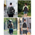 thumbnail image 4 of Bolsas deportivas con cordón, bolsa con cordón, puede almacenar fútbol, baloncesto, hervidor de agua, llaves, 4 of 5