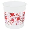 Way To Celebrate Valentine Mini Bucket, White