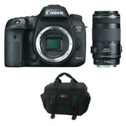 Canon EOS 7D Mark II Digital SLR Camera Body with 70-300mm USM Lens Bundle