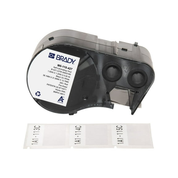 Brady M5-115-427 Vinyl Labels