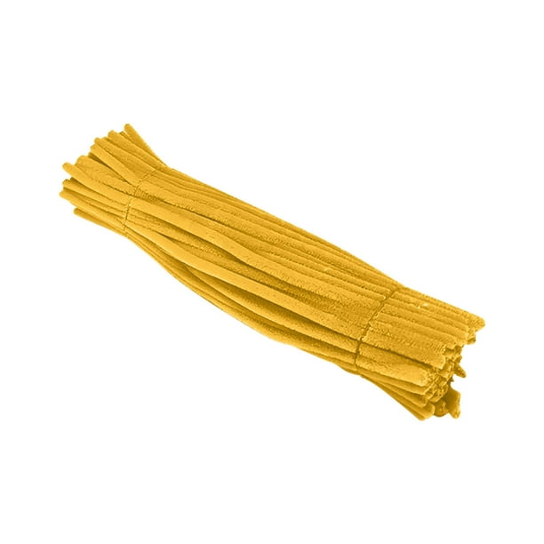 Juego de limpiapipas 100 piezas | Surtido de colores de caramelo | Tallos de chenilla de 6 mm x 12 pulgadas | Suministros flexibles de bricolaje para artes y manualidades | Manualidades para niños