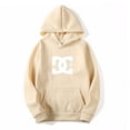 thumbnail image 1 of DC Letter-Sudadera con capucha de manga larga para hombre y mujer, suéter sencillo de moda para gimnasio, Otoño e Invierno, 1 of 1
