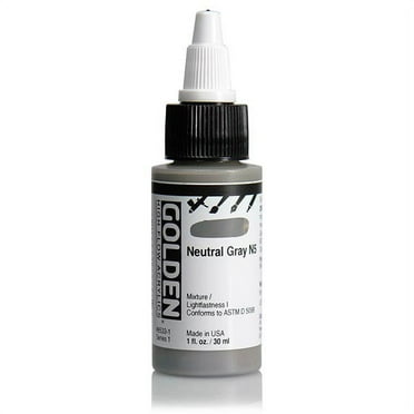 Golden High Flow Acrylic 1oz Neutral Gray N5