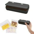 thumbnail image 2 of Mini Bag Sealer, Chip Crimper for Chip Bags, USB Charger, for Potato Chip Bags, Heat Sealer, Heat Seal and Plastic Bag Cutter, Black, 2 of 9