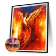 thumbnail image 2 of 5D DIY Diamante Pintura Flaming Phenix Completo Taladro Redondo Arte Artesanía Mosaico Imagen Tmvgtek decoración de arte en el hogar, 2 of 9
