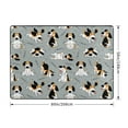 thumbnail image 2 of Area Rugs For Living Room Decor - Funny Beagle Active Dog Soft Anti Slip Throw Washable Rugs 5x7 For Bedroom, Indoor Carpet For Bedroom Living Room 80x58In, 2 of 7