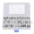 thumbnail image 1 of Uadme Kit Surtido De Tubos De Manguera De 100 Piezas - Abrazadera De Tubo Resistente Al Aceite Resistente Al Agua De Acero Inoxidable para Mangueras De Paredes Delgadas De Tamaño Pequeño, 1 of 8