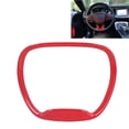thumbnail image 1 of Steering Wheel Sticker,  Car Steering Wheel Trim Self Adhesive  Replacement for Grand Cherokee SRT8 2014-2019, 1 of 8