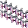 thumbnail image 5 of Girl Hair Accessories Hair Butterflies Clips Chiffon Material Adjustable Fairy Style Daily Wear 4.5x3cm 20Pack, 5 of 5
