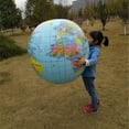 thumbnail image 2 of 90cm Inflatable Globe for Giant Game Ball World Map Education Props for Elementa, 2 of 10
