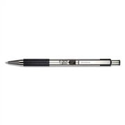 Zebra F-301 Ballpoint Retractable Pen, Black Ink, Bold, DZ - ZEB27310 by Zebra Technologies