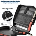 thumbnail image 4 of FORMRS Zipper Binder with Shoulder Strap 2-inch Ring 500 Sheet Capacity File Bag, Illusionary Boat, 4 of 5