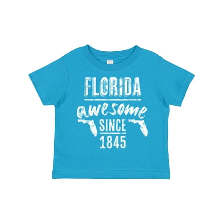 

Inktastic Florida- Awesome Since 1845 Gift Toddler Boy or Toddler Girl T-Shirt