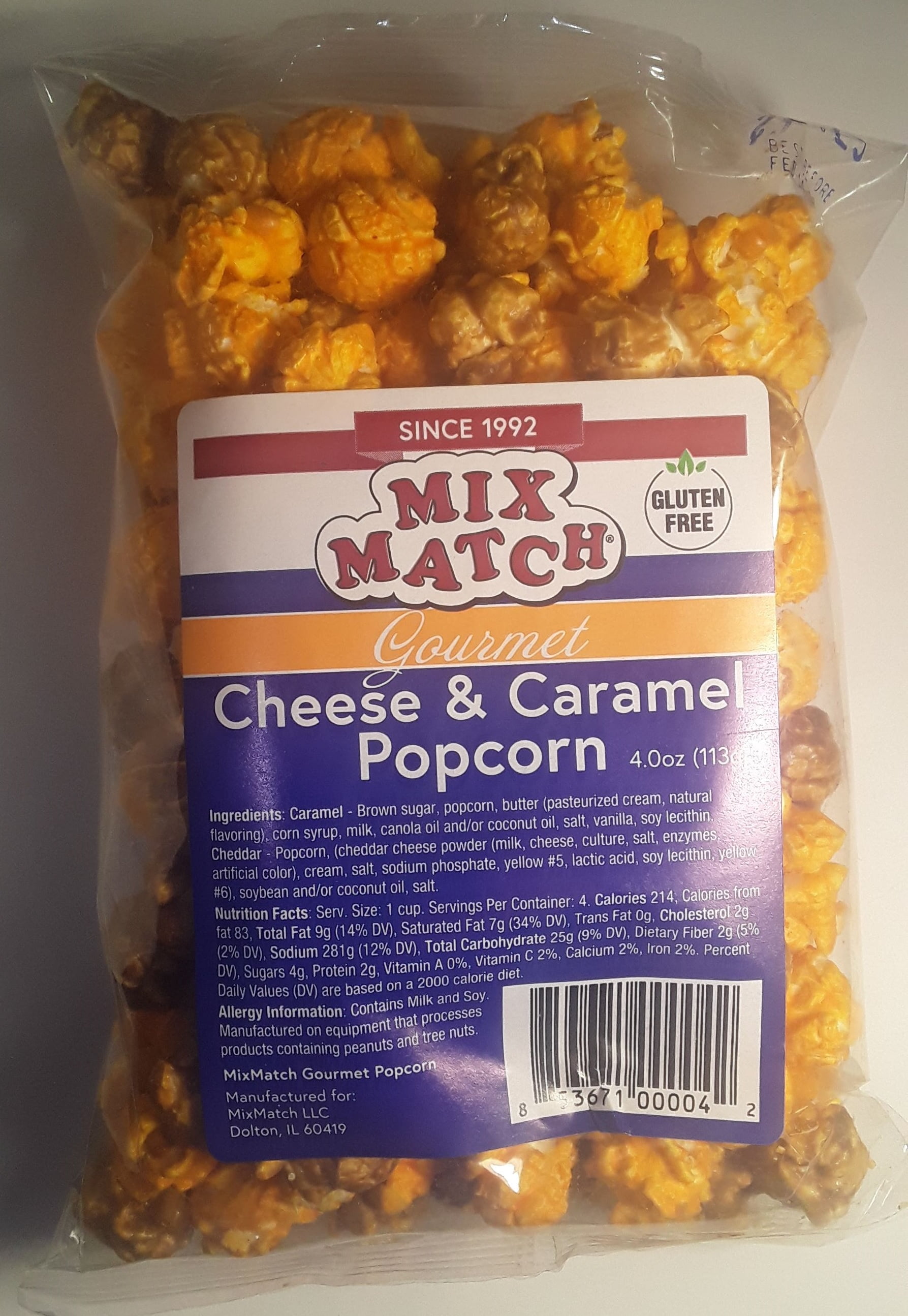 Mix Match Gourmet Cheese & Caramel Popcorn