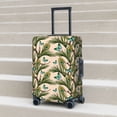 thumbnail image 2 of Lsque Butterflies And Peacock Feathers Printed Luggage Cover, Travel Luggage Protector,Scratch and Dirt Resistant, Fits 18-32 Inch Luggage - X-Large, 2 of 9