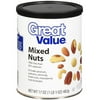 Great Value Mixed Nuts, 17 Oz.