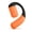 Orange, variant on One Ear Piece Open Ear Bud Air Bone Conduction Earbud Earless Out of Ear Headphones Single Bluetooth Phone Earpiece Earbud Bluetooth Wireless Headsets with Microphone Earhook for Work