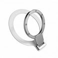 thumbnail image 2 of Phone Ring Grips Holder Kickstand Gym Cell Phone Finger Ring Holder Back Loop Sticky Rotation Strap For Smartphone White, 2 of 5