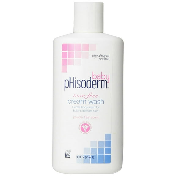 Phisoderm Baby Tear-Free Cream Wash 8 oz