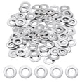 thumbnail image 1 of Uxcell 100-Pack 3/8" Arandelas Planas, 7/8" OD Arandelas de Acero Inoxidable 304 para Tornillos y Tuercas [Plateado], 1 of 6