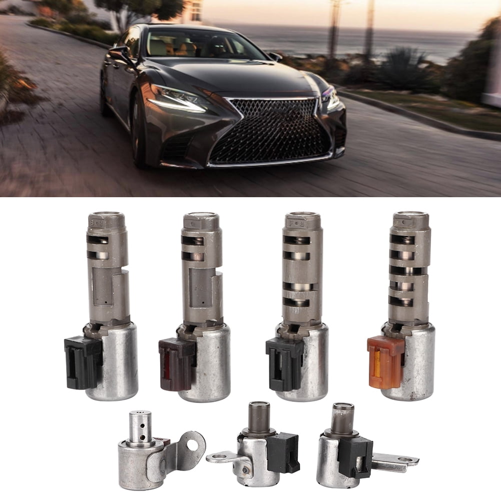 U151f U250e Pack 7pcs Transmission Solenoid Valve Set Fit For Camry Sienna U150e U151e Walmart Com