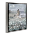 thumbnail image 3 of Stupell Industries Rustic Lodge Blooming Farmhouse Meadow Gray Floating Frame Canvas Art, 18 x 18, by Sally Swatland, 3 of 8