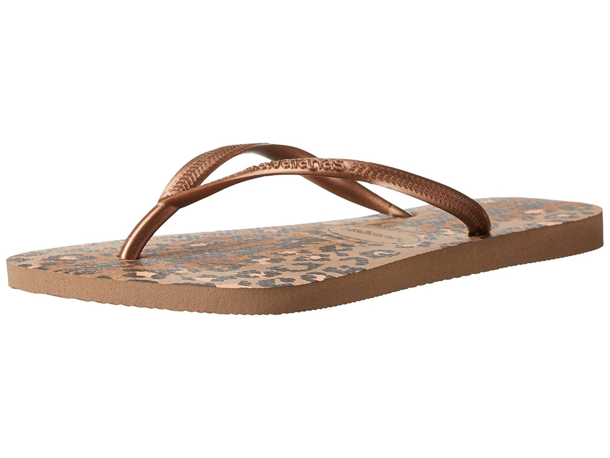 Havaianas Womens Slim Animals Round Toe Beach Slide Sandals
