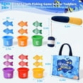 thumbnail image 3 of Juguetes Montessori para 1 año, 20 piezas, juguete sensorial para bebé, primer juego de juguetes de pesca para niños de 1 a 3 años, regalo de cumpleaños, juguetes educativos de aprendizaje, tazas apil, 3 of 8