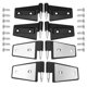 thumbnail image 1 of 8 bisagras de puerta con pernos para Jeep Wrangler JK 2007 2008 2009 2010 2012 2013 2014 2015 2016 2017 2018, 1 of 7