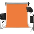 thumbnail image 1 of Kate 5ft×7ft Solid Orange Backdrop Portrait Background for Photography Studio, 1 of 5