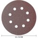 thumbnail image 3 of 100 discos de lijado, discos abrasivos, papel de lija, papel de lija para lijadora circular, grano 80/180/240/320/400/800/1000/1500/2000/3000, 125 mm, 3 of 5