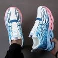 thumbnail image 4 of Dakaela Men's Walking Running Shoes Non Slip Fashion Sneakers Athletic Sport Basketball Shoes Blue 6.5, 4 of 8
